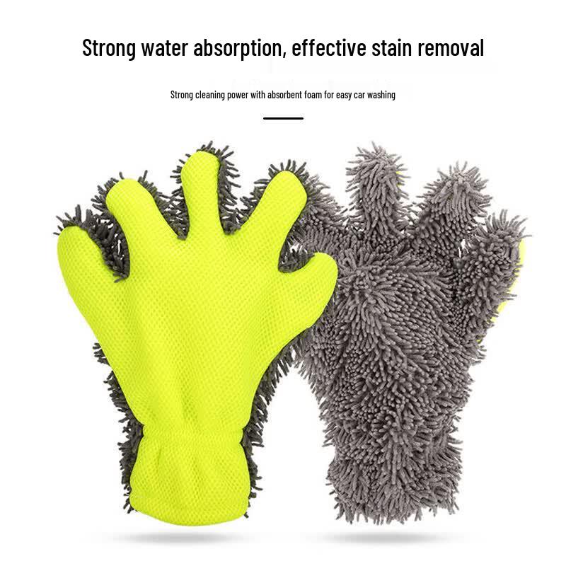 Chenille Microfiber Car Wash Glove