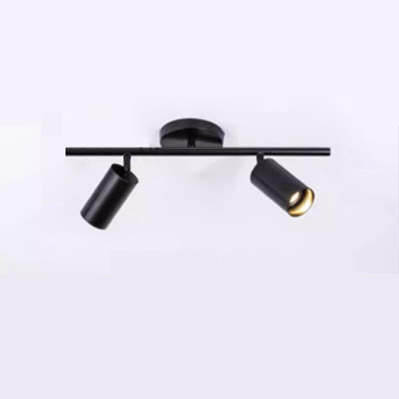 Modern Gold Multi-Head Spotlight Wall Lamp for Bars, Restaurants, and Cloakrooms