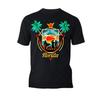 Florida Surfing T-Shirt Summer Vacation Shirt Retro Sunset Beach Tee Girls Trip Holiday TShirt