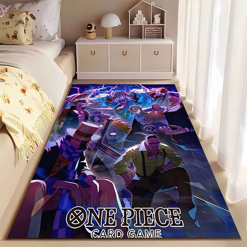One Piece Character Art Carpet Suitable As a Non-slip Mat for the Living Room or Bedroom Sofa