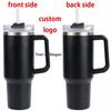 40oz Insulated Stainless Steel Car Cup with Handle