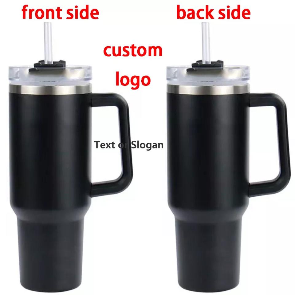 40oz Insulated Stainless Steel Car Cup with Handle