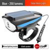 Solar Bicycle Headlight with Horn and Bell