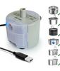 Pet Water Dispenser Pump USB Replacement Pump Submersible Motor Pet Water Dispenser Pump for Stainless Steel Cat Water Dispenser