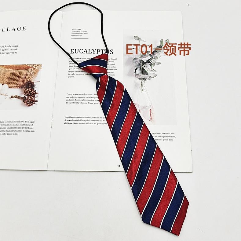 Kinder Krawatten Fliege Set, Grundschule Mittelschule Schüler Einfarbig Gestreift Krawatte Feder Fliege