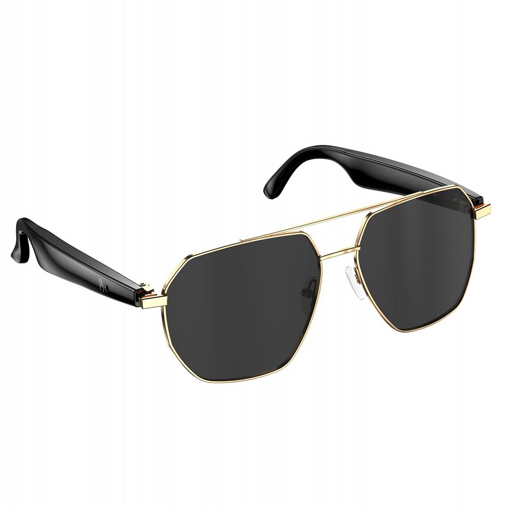 

W100C Розумні окуляри зі штучним інтелектом Аудіодзвінки Переклад у реальному часі Голосовий помічник Сумісні з Bluetooth Відтворення музики Зйомка фотографій Окуляри Type A