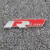 Compatible "R-Line" Logo Sticker for VW Golf, CC, Scirocco, Magotan, Sagitar, and Polo - Rear Grille Emblem.