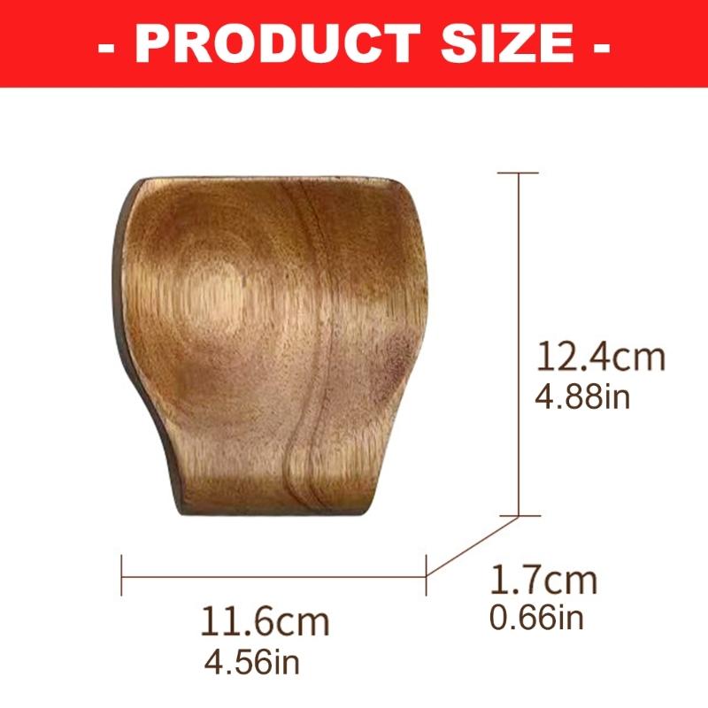 Wood Spoon Holder For Home Use And Restaurant Settings Cooking Spatula Tableware Rest for Dining Table