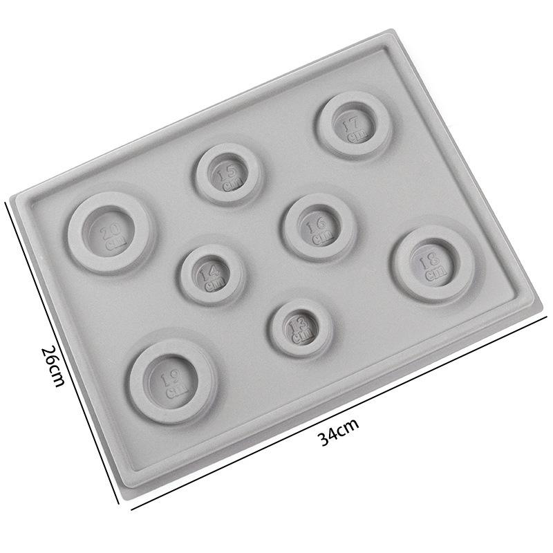 Portable Bead Board For Bracelet Necklace Tray Beading Accessories Measuring Tools Crafts For Jewelry Making DIY PP Beading Tool