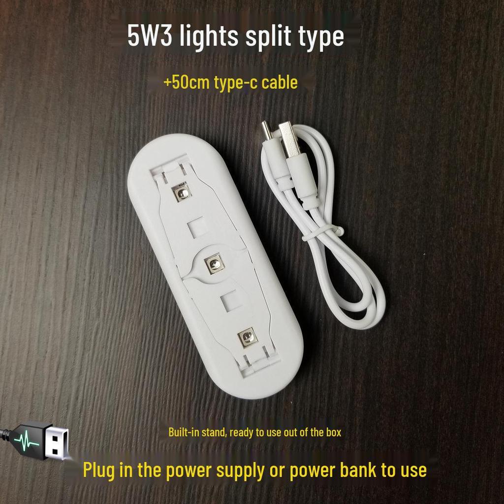 Mini Portable UV Nail Lamp: Folding Curing Light for Quick-Dry Nails with Ultraviolet Therapy