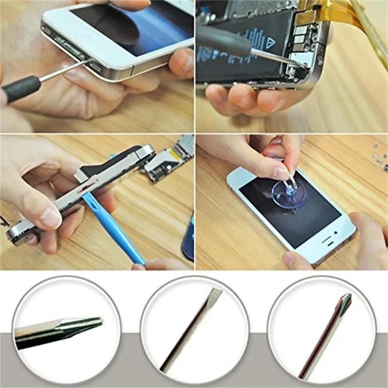 Professional 11 in 1 mobile phone open PRY repair tool kit Smartphone screwdriver tool kit
