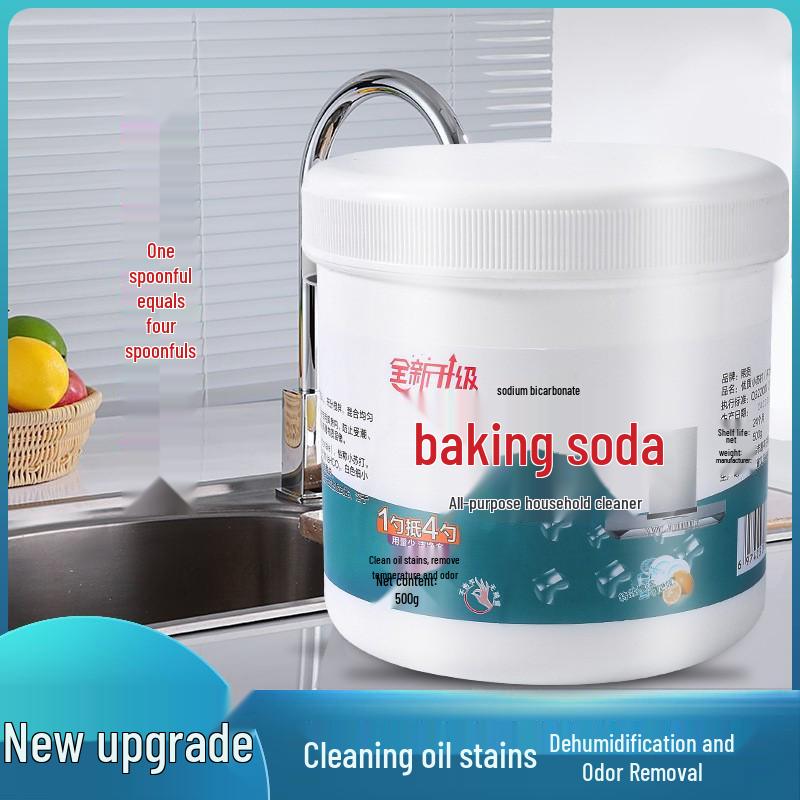 Multi-Purpose Foaming Oil Stain Remover for Range Hoods with Baking Soda 500g