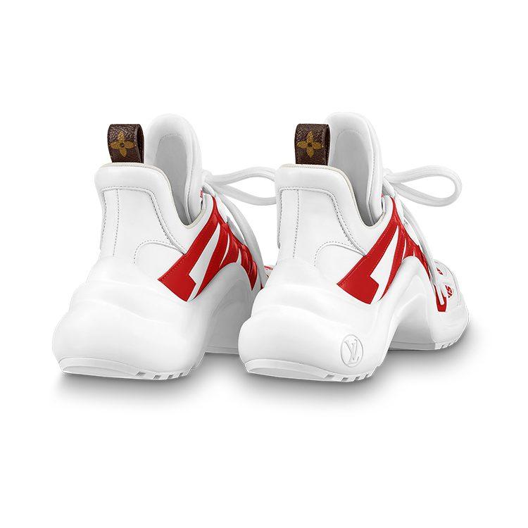 Louis Vuitton Lv Archlight Sneakers 'White Red' Women's 1A9D4E