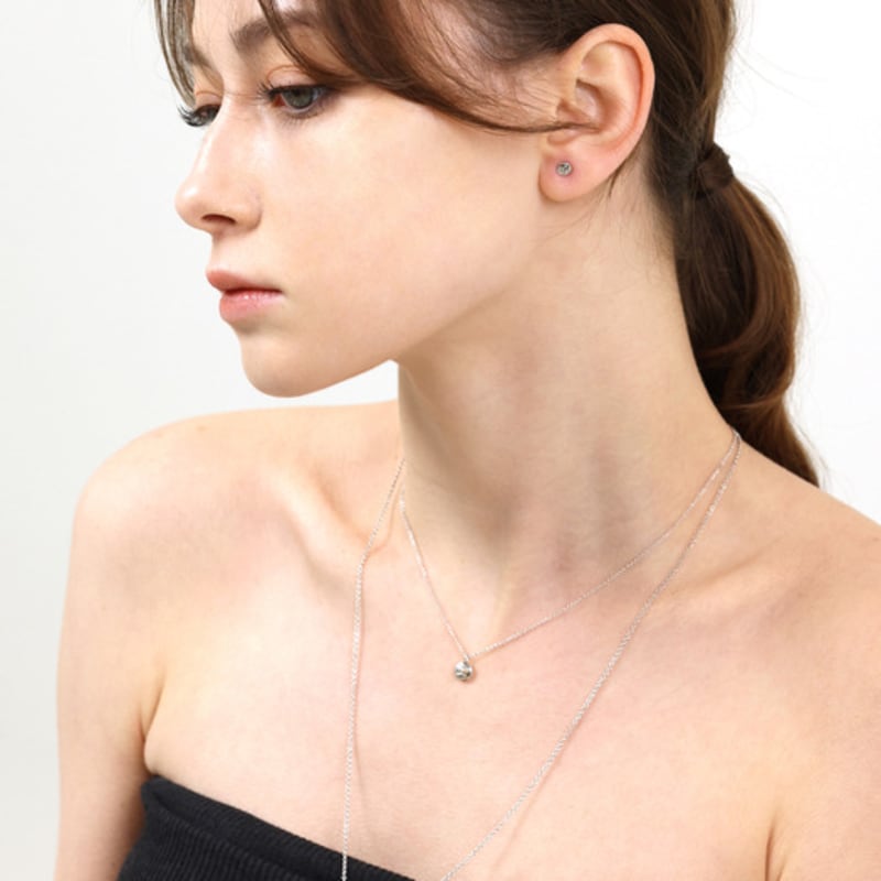 

VLON VUNNY NECKLACE white gold