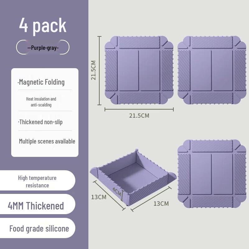Portable Foldable Magnetic Silicone Cutting Board