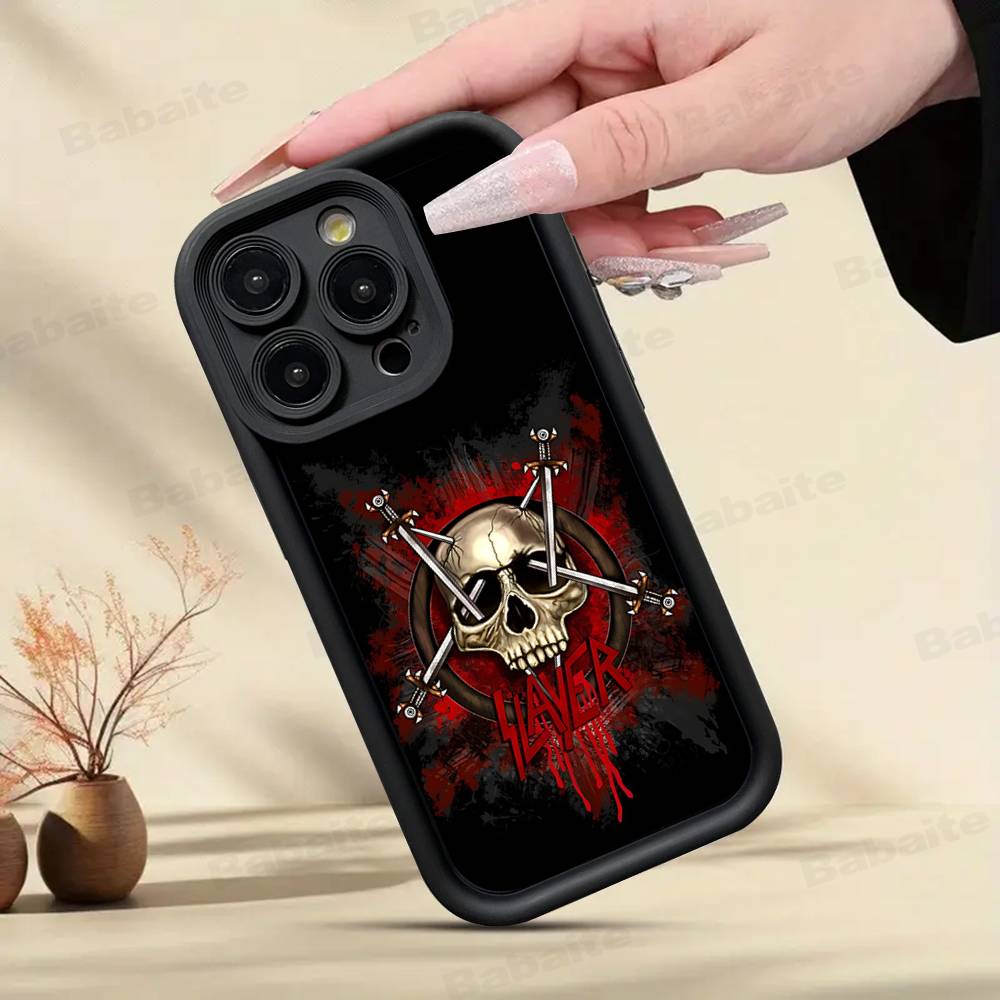 

S-Slayers Band Phone Case For IPhone 17 16 15 14 13 12 11 Pro Max Silicone Back Cover iPhone 11