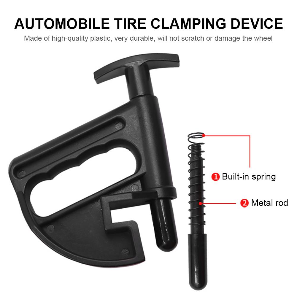 1-3Pcs Black Automobile Tire Changer Disassembly Bead Clamp Adaptor Universal Tyre Fitting Machine Tire Change Accessories