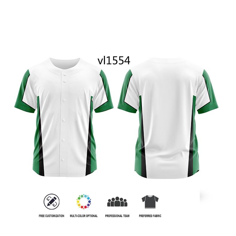

Men Button Sublimation Baseball Jersey Adults Custom Quick Dry Baseball Wear Uniforms Personal T-shirt Breathable Jersey TOP 6XL