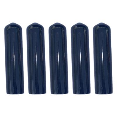 5 Pièces Couvre-Pointe de Queue de Billard Légers Bouchons Protecteurs Souples Couvre-Pointe de Snooker Protecteur de Tête de Queue pour Club de Billard