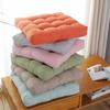 Orange Large Floor Seat Pillow Gift Square Floor Cushions for Adults Cushion Tatami Sofa Yoga Meditation Patio Swing Chair Pad