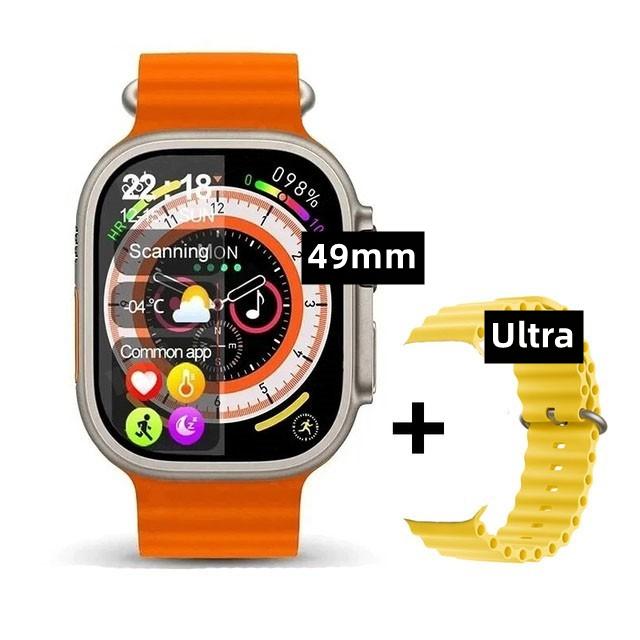 Gps Smartwatch 49mm Ultra 9 Połączenie Bluetooth Nfc Kompas Śledzenie Trasy Ip68 Smartwatch Microwear U9 Ultra Smart Watch Dla Mężczyzn Kobiet