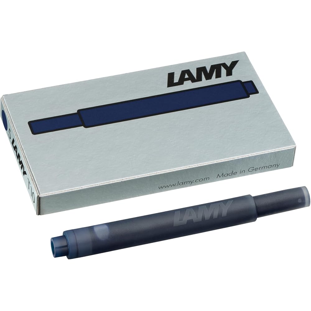 LAMY LT10BLBK Lamy Fountain Pen Ink Cartridges Blue Black