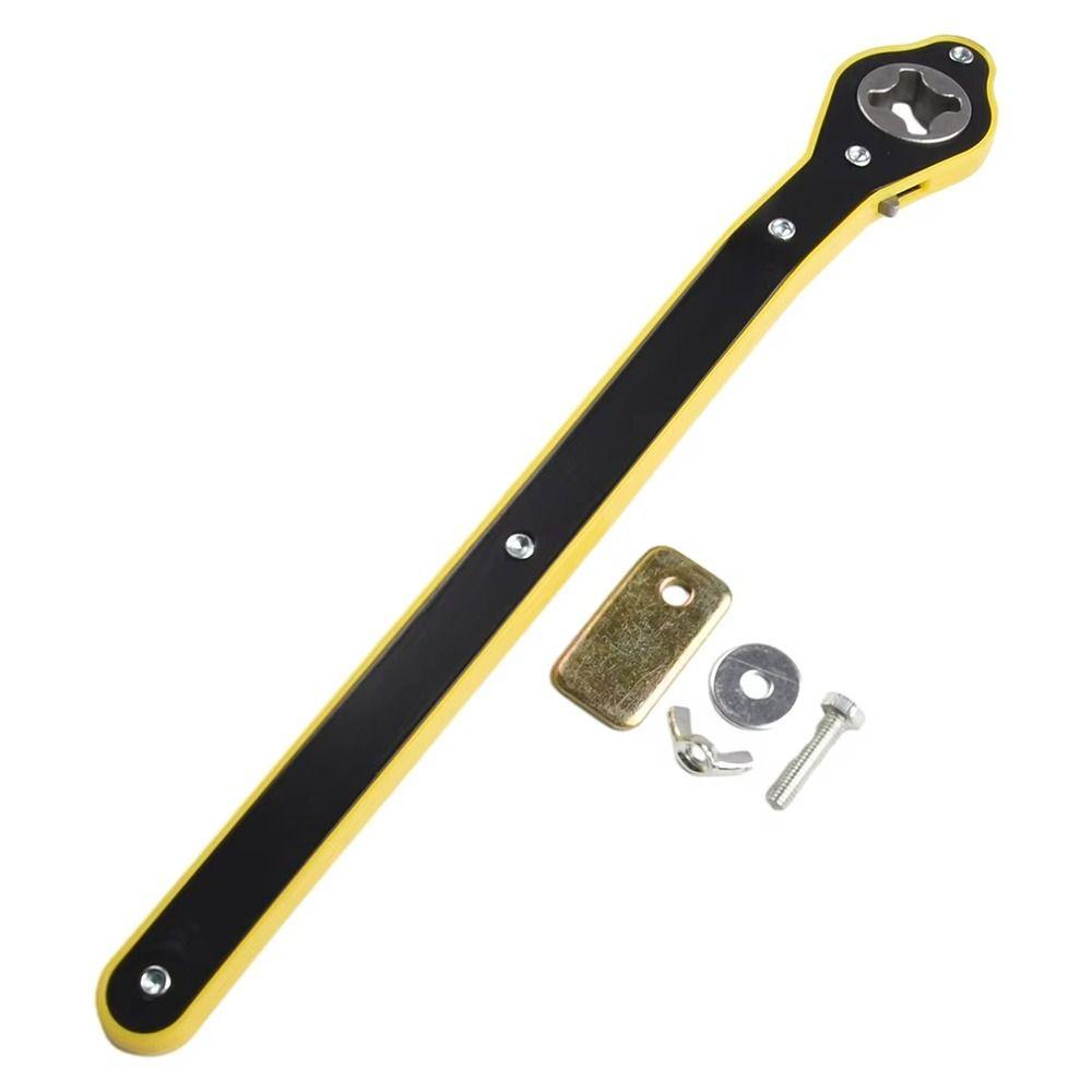 

1 набір інструментів для ремонту автомобілів. Автомобільний шиномонтажний ключ. Ножиці. Ручка гайкового ключа. Міцний гайковий ключ.