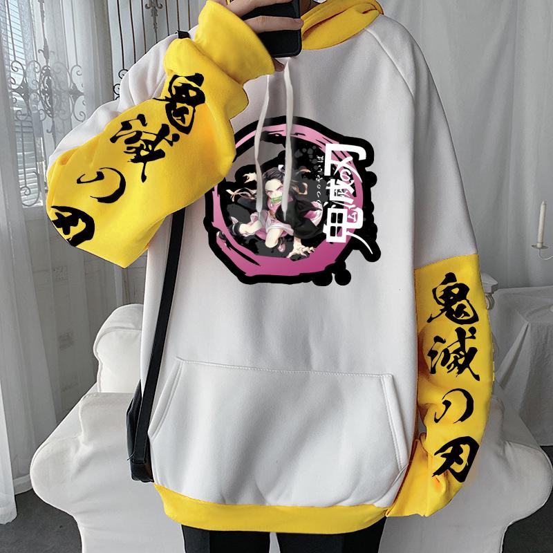 Demon Slayer Kamado Nezuko Printed Hoodies Hot Anime Style