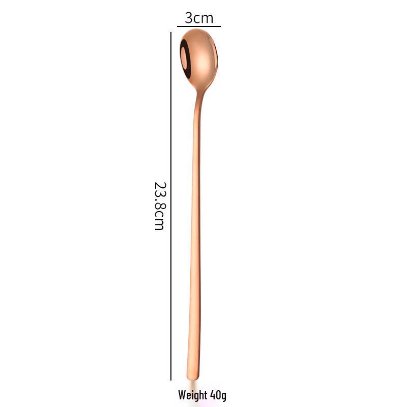Wutuo 304 Stainless Steel Long Handle Stirring Spoon