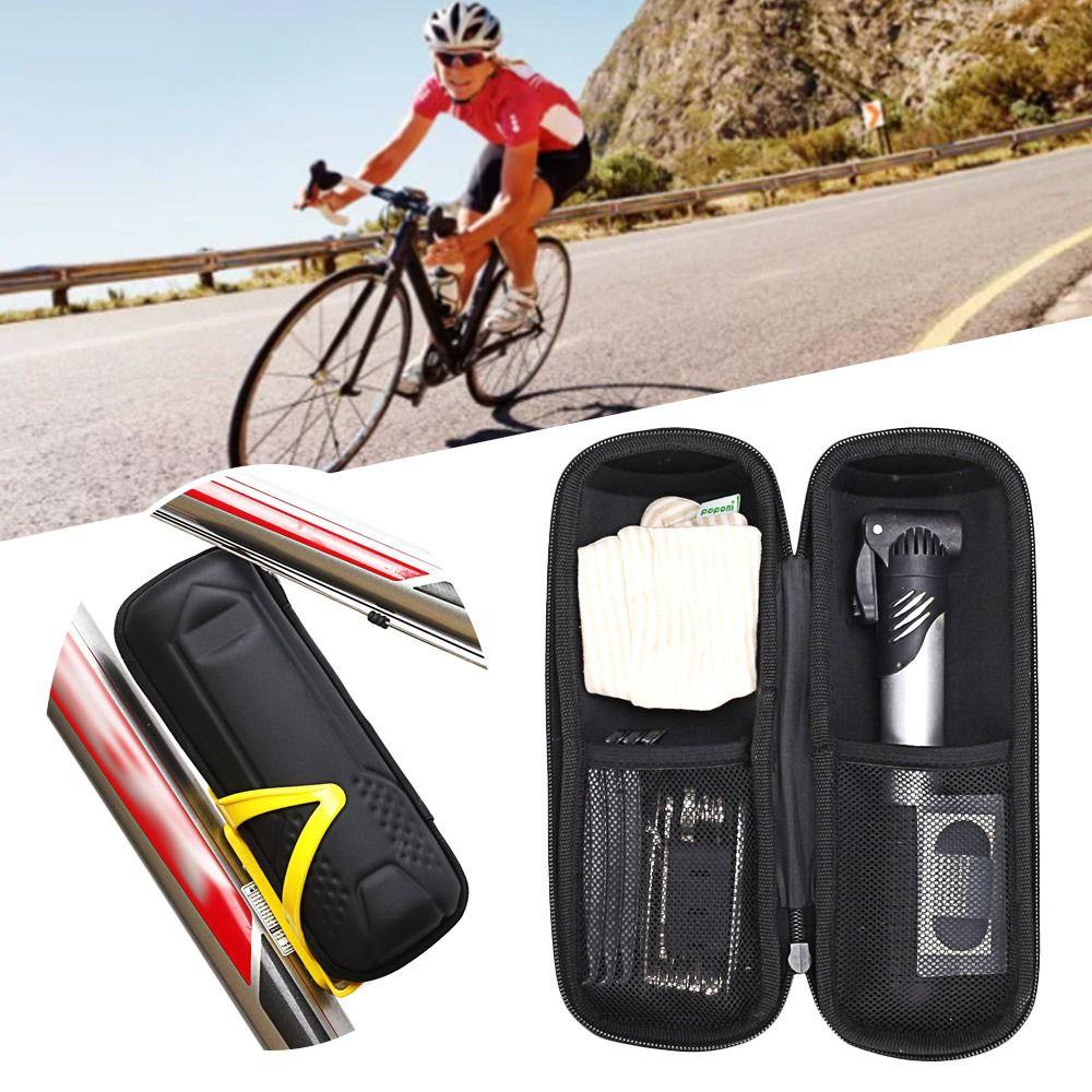 

Сумка для инструментов с твердым корпусом, портативная сумка для велосипедных инструментов, аксессуары для бутылок, сумка для ремонта MTB