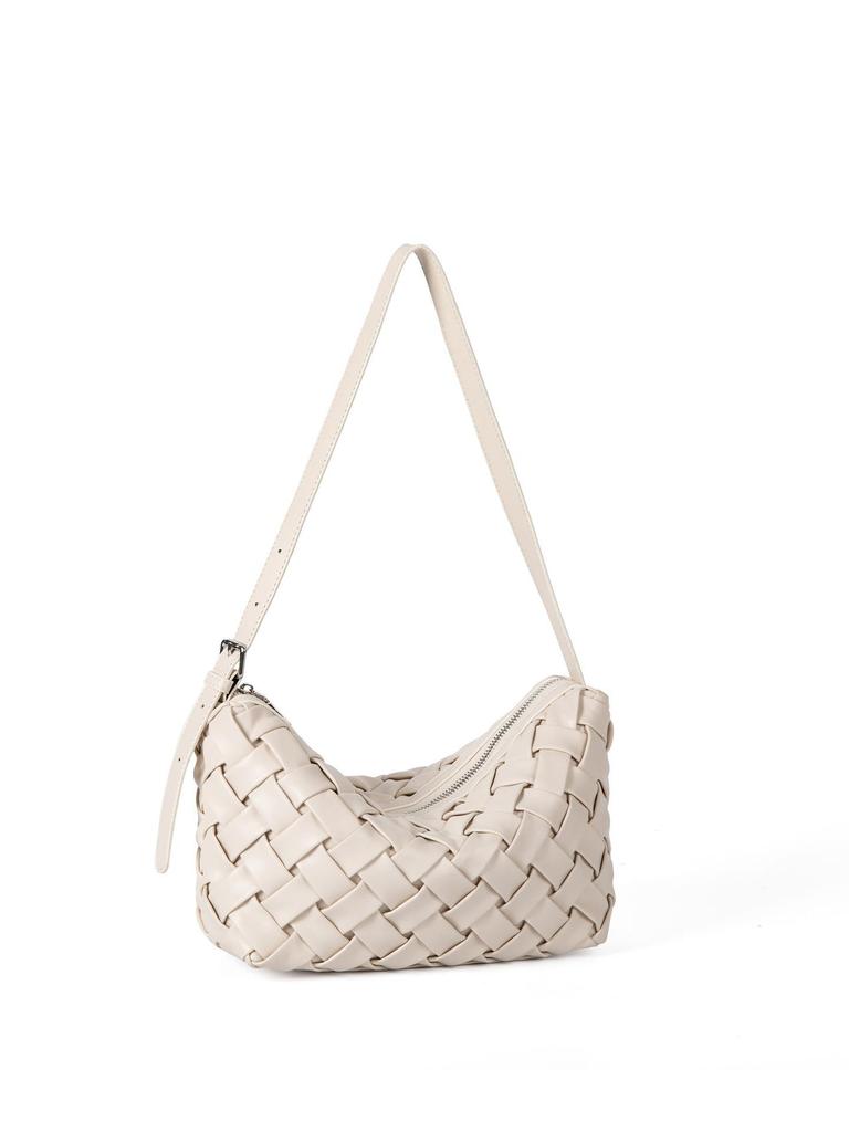Small Niche Design, Soft Woven Bag, High-end Feel, Retro Commuting Versatile Shoulder Bag for Women