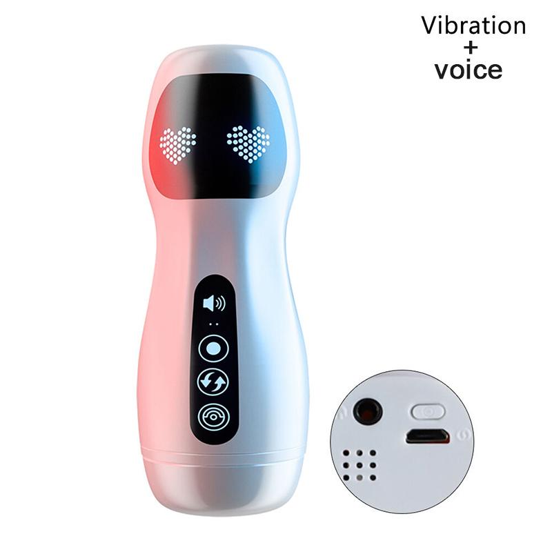 Male Masturbator Cup Automatic Sucking Vibration Blowjob Real Vagina Pocket Pussy Penis Oral Sex Machine Toys For Man Adults 18+