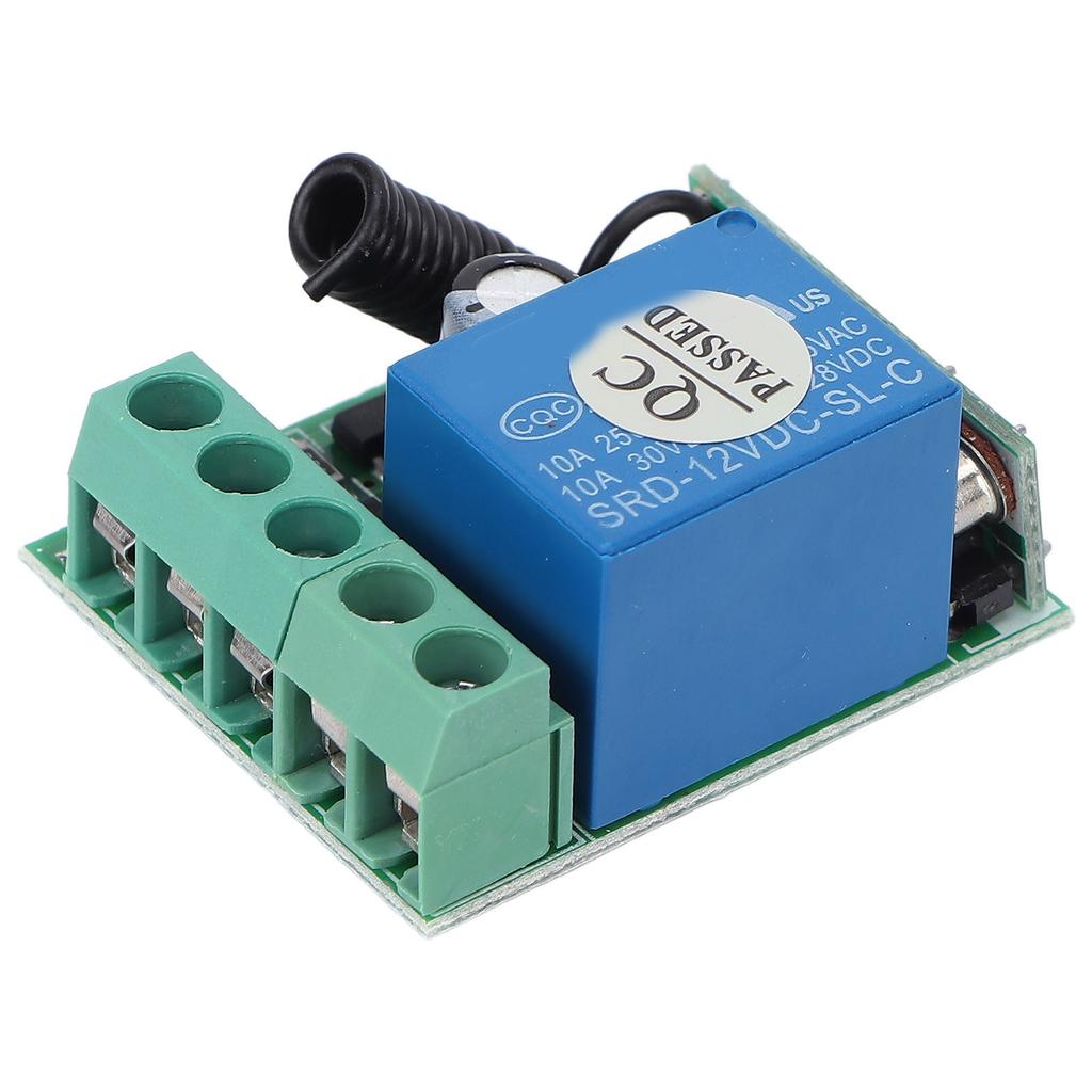 AKRKO1SY DC 12V Remote Control Switch One Channel Remote Control Relay for Electric Door Window Signal Control