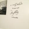 If You Believe In Yourself Anything Is Possible Inspiring Wall Sticker DIY Decal