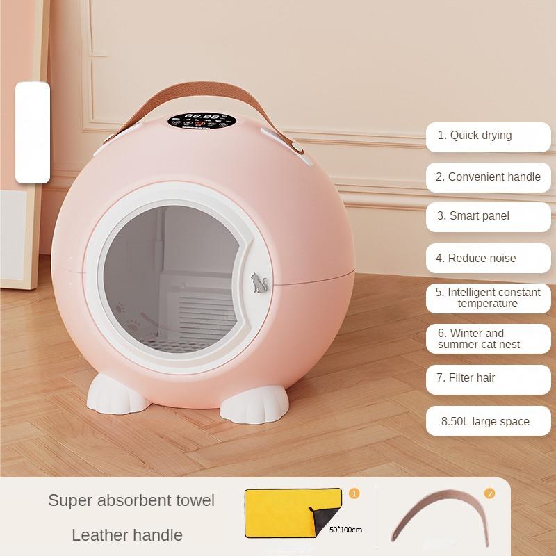 

Бытовая сушилка для собак, сушилка для кошек, профессиональный сушильный шкаф для домашних животных, небольшой бесшумный фен для груминга, средства для купания животных