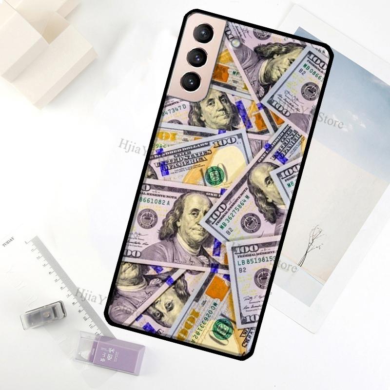 dollars money Case For Samsung Galaxy S23 Ultra Note 20 10 S9 S10 Plus S20 S21 FE S22 Ultra Phone Cover