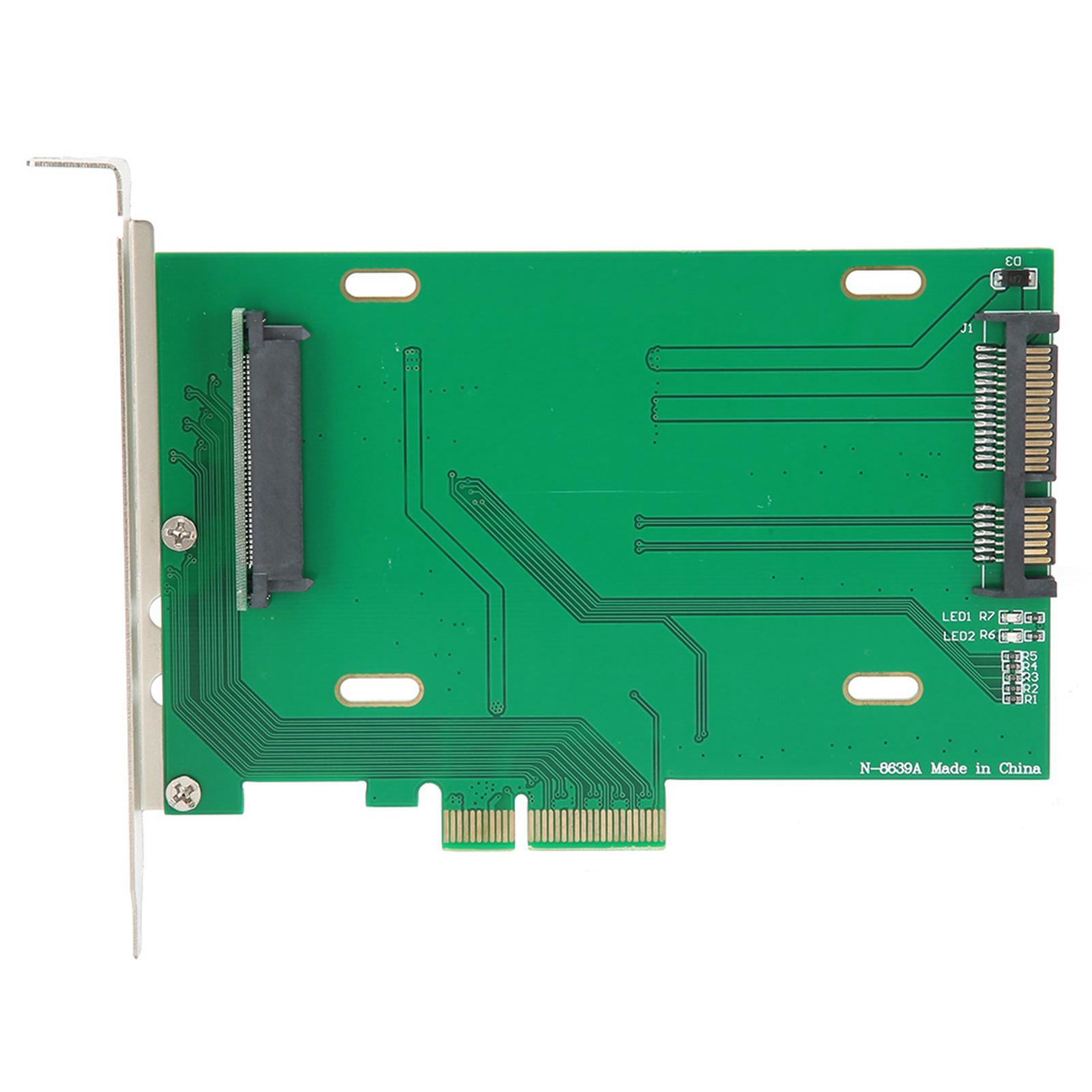 

Плата адаптера PCIE X4 до U.2 SFF8639 для INTEL 750 2,5 дюйма NVMe PCIE SSD Плата конвертера