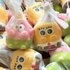 SpongeBob SquarePants Cute Pinch Music Slow Rebound Stress Relieving Toy SpongeBob Cartoon Pendant Small Gift Random