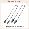 2Pcs Bib Towel Holder Clips Lanyard Neck Strap Fixing Clip Napkin with Chains for Drawing