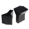 4Pcs Non-Slip Ladder Feet Rubber Pads Foot Covers Furniture Mat Leg Chair Replacement Protectors Cover Black Anti Slip Pads