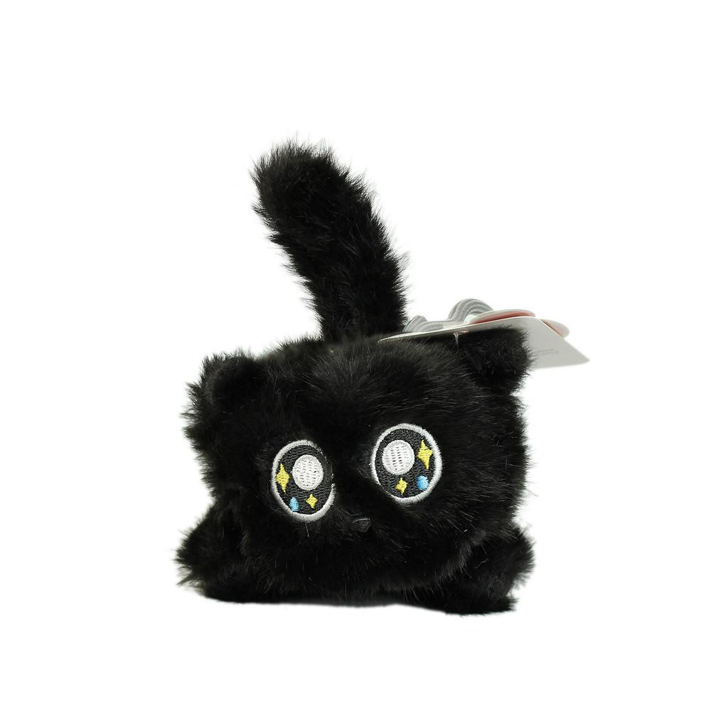 Cute Cat Plush Keychain Soft Toy With Pp Cotton Filling For Bag Decor And Gift