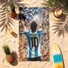 MESSI (19) Theme Beach Towel Sand Resistant Soft And Comfortable Suitable For The Pool Camping Yoga And Diving A Travel Essential