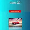 Xiaomi SU7 Console Tempered Glass Screen Protector & Navigation Film for Car Interior Mods.