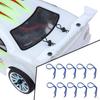 10pcs RC Body Clips Pins R-Pin for 1/8 1/10 1/12 Vehicle Car Decor