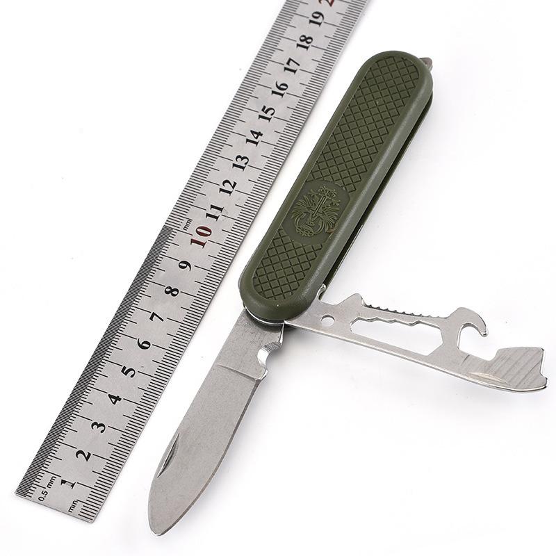 Stainless steel portable cutlery set with spoon, fork and knife, lightweight portable travel cutlery for outdoor camping trips