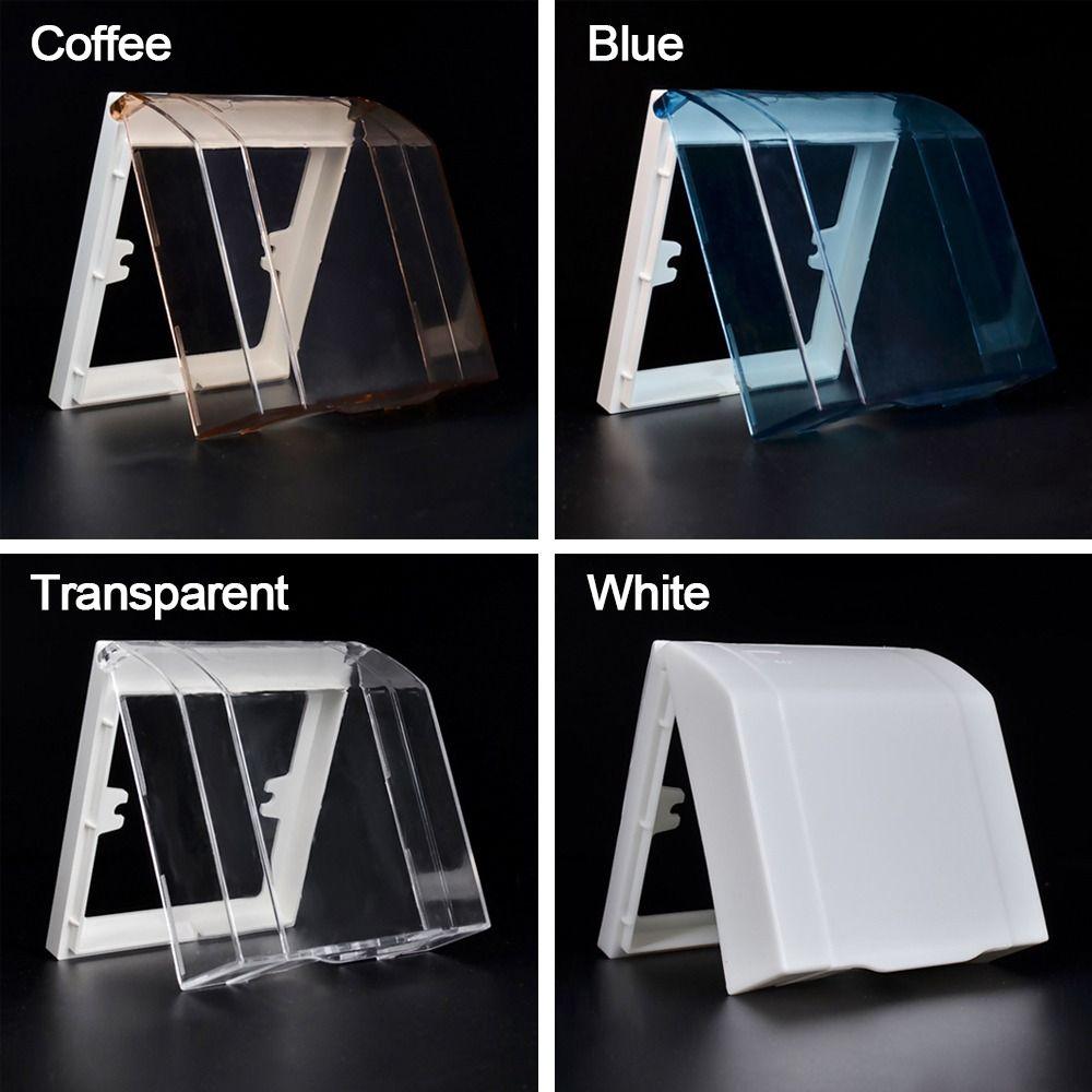 Wall-mounted Switch Protective Cover Plastic Protection Socket Splash-Proof Box  Wall