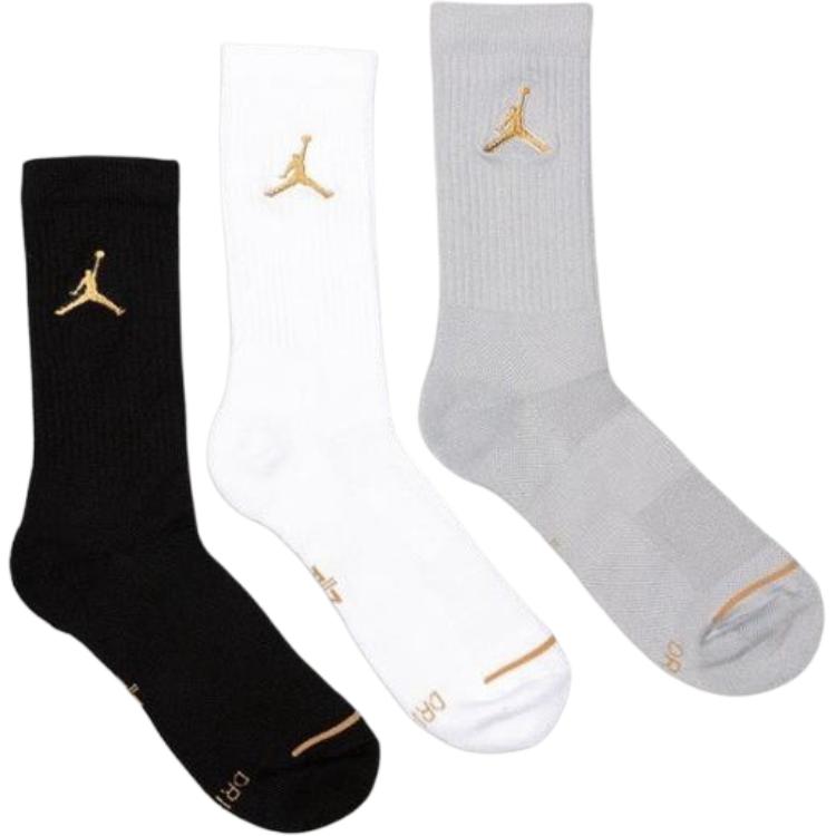 Jordan Basketball Socks Men's 3 Pack SX5545-915