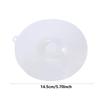 Multi-size Simple Silicone Cup Cover Heat-resistant Leak Proof Sealed Lids Caps Dustproof Cup Cover Suction Cup Cover Tea Lids