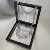 Trendy Irregular Shaped Hip Hop Necklace for Men – High-End Cool Style Clavicle Chain
