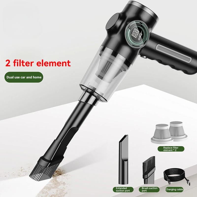 Car Vacuum Cleaner High Power Powerful Cleaning Dust Removal Multifunctional Wet And Dry Dual-Use Handheld Vacuum Cleaner